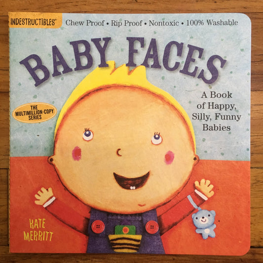 INDESTRUCTIBLES CHILDREN BOOK/BABY FACES