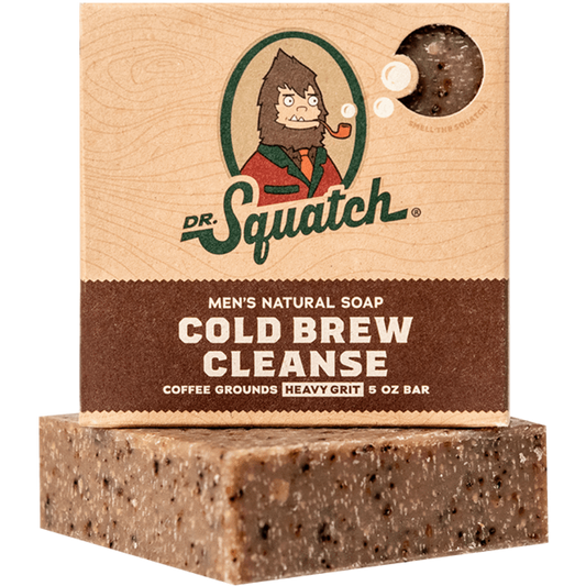 DR. SQUATCH BAR SOAP/COLD BREW CLEANSE