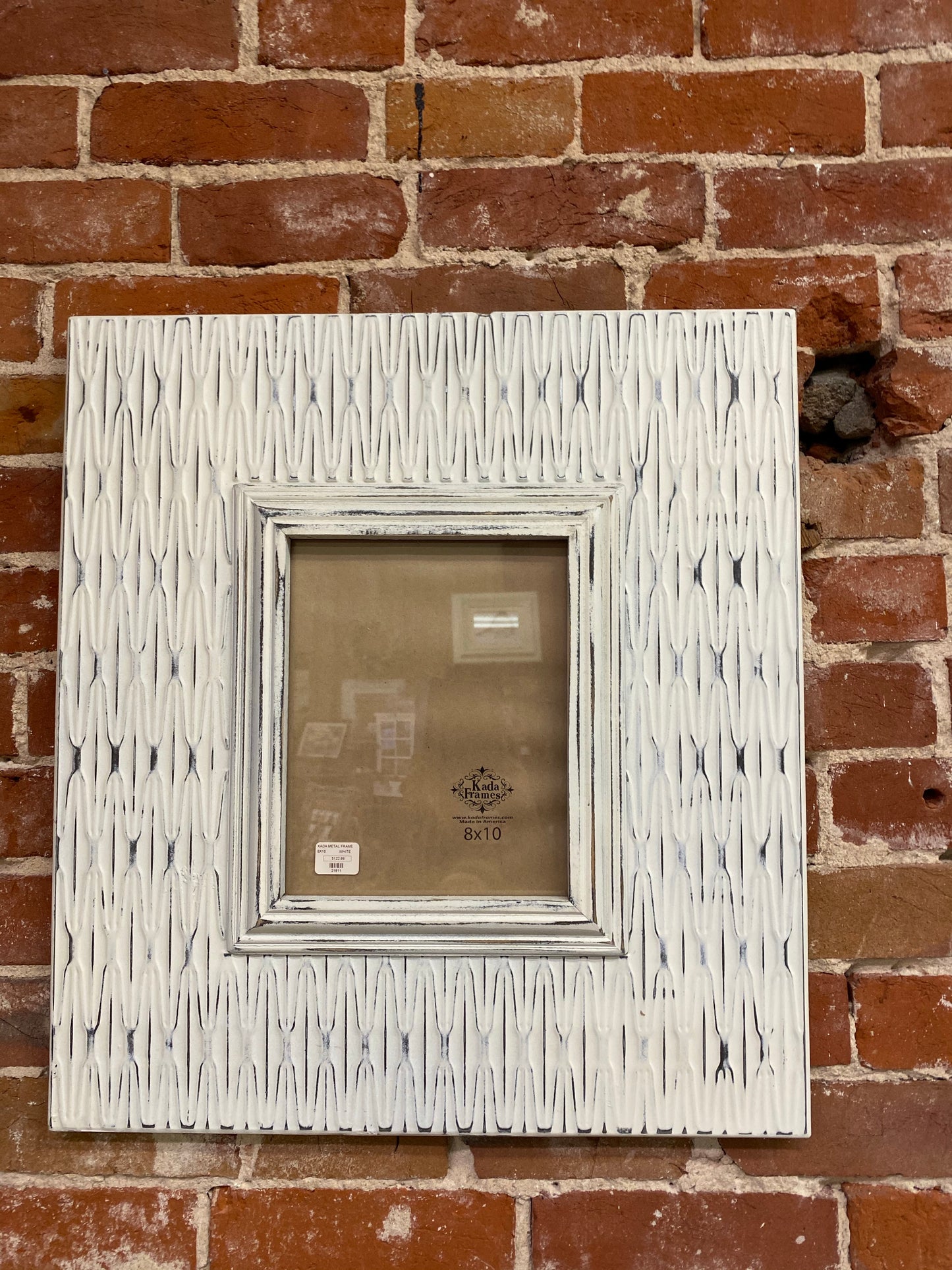 KADA METAL FRAME/CREAM 8x10