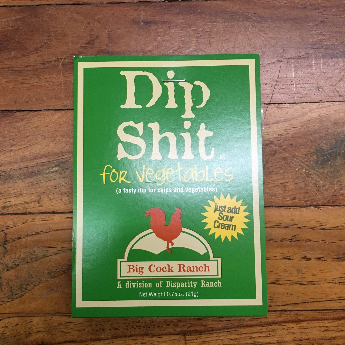 DIP SHIT FOR VEGGIES