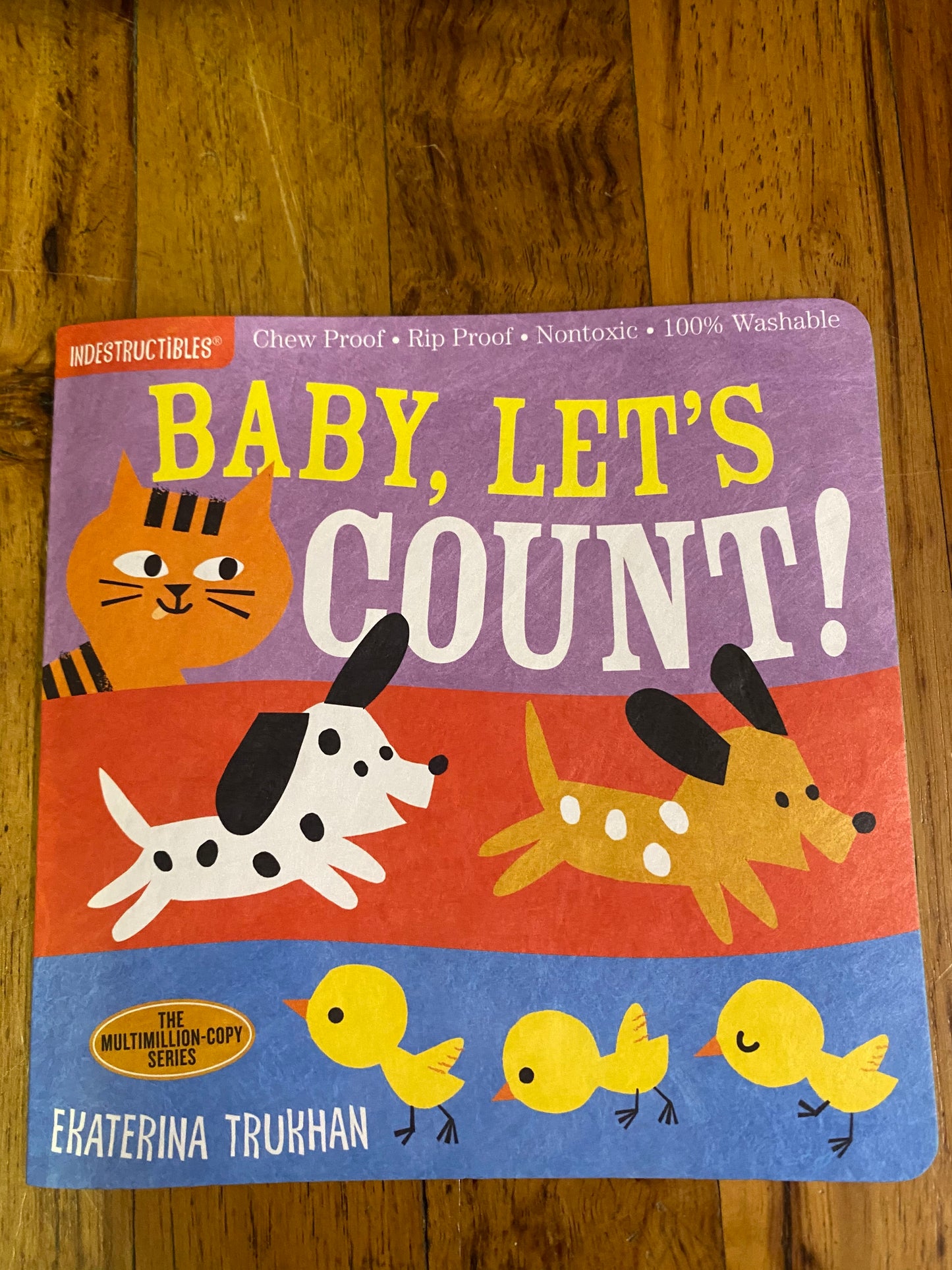 INDESTRUCTIBLES CHILDREN BOOK/BABY LETS COUNT