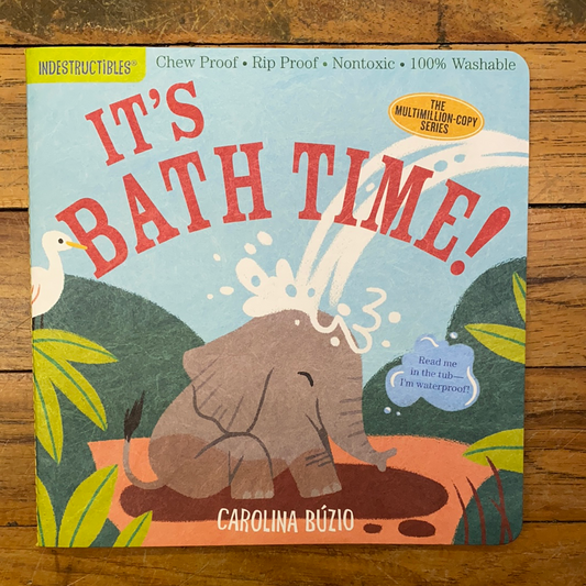 INDESTRUCTIBLE CHILD BOOK/ITS BATH TIME