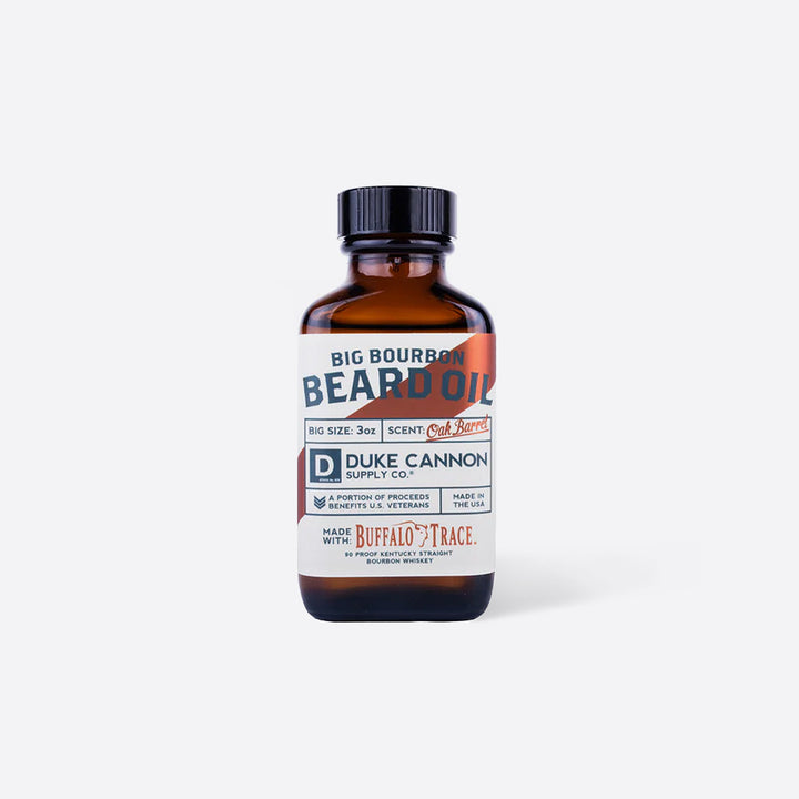 DUKE CANNON BUFFALO TRACE BOURBON BEARD OIL