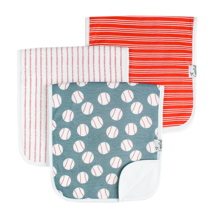 COPPER PEARL BURP CLOTHS/ SLUGGER