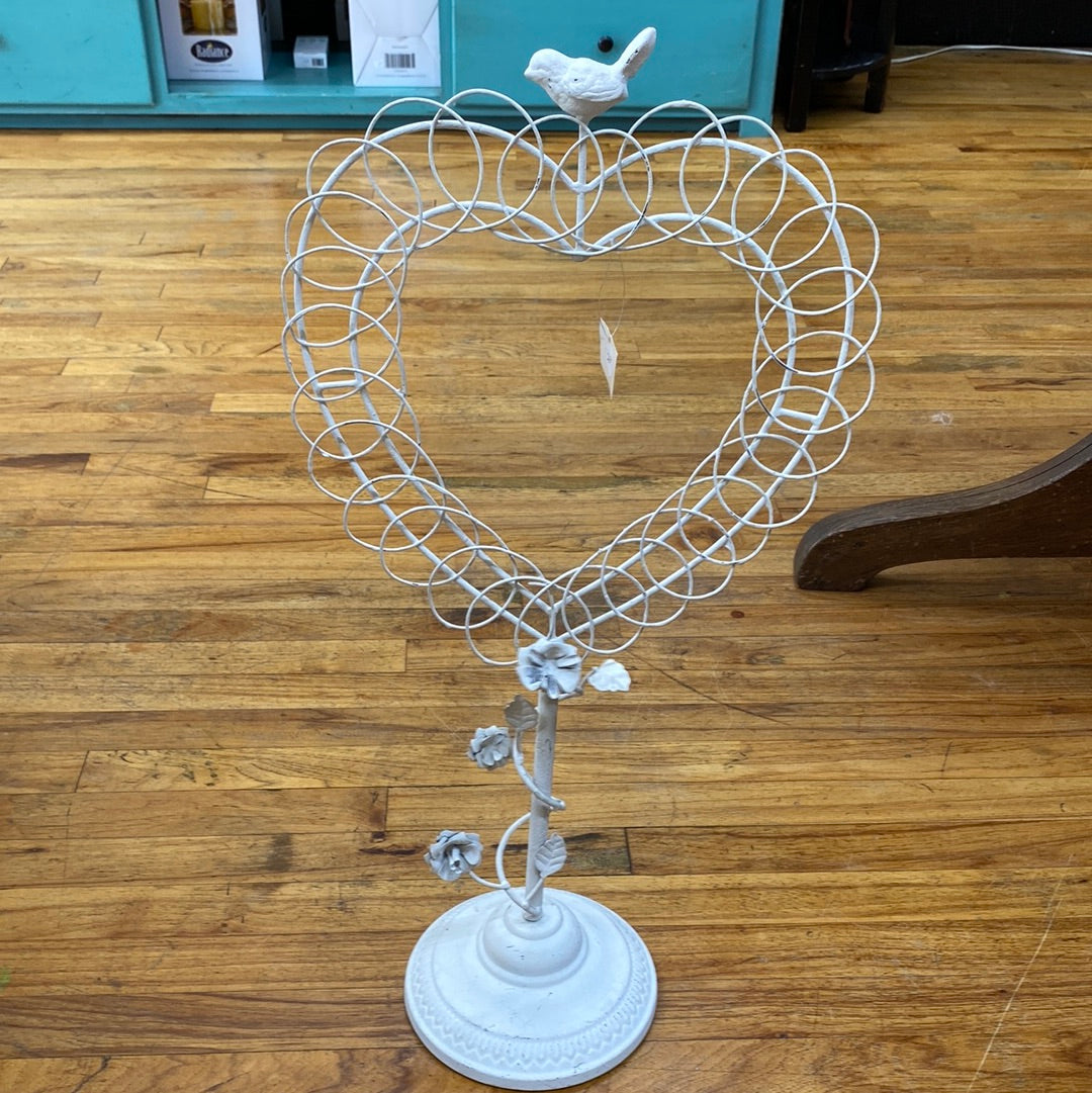 LARGE HEART WIRE PHOTO HOLDER