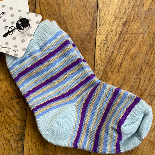 BOY BLUE STRIP SOCKS