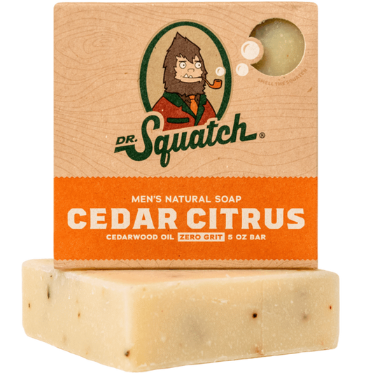 DR. SQUATCH BAR SOAP/CEDAR CITRUS