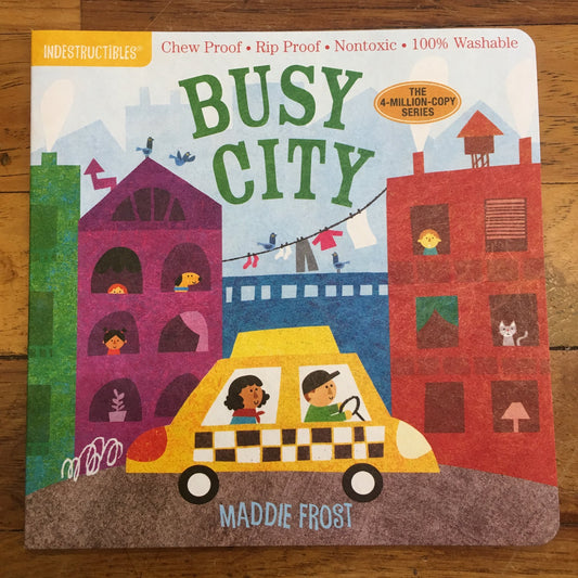 INDESTRUCTIBLES CHILDREN BOOK/BUSY CITY