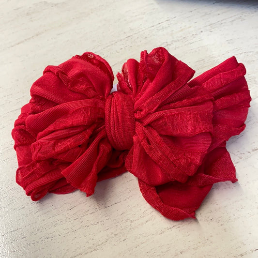 IN AWE BOW/BRIGHT RED