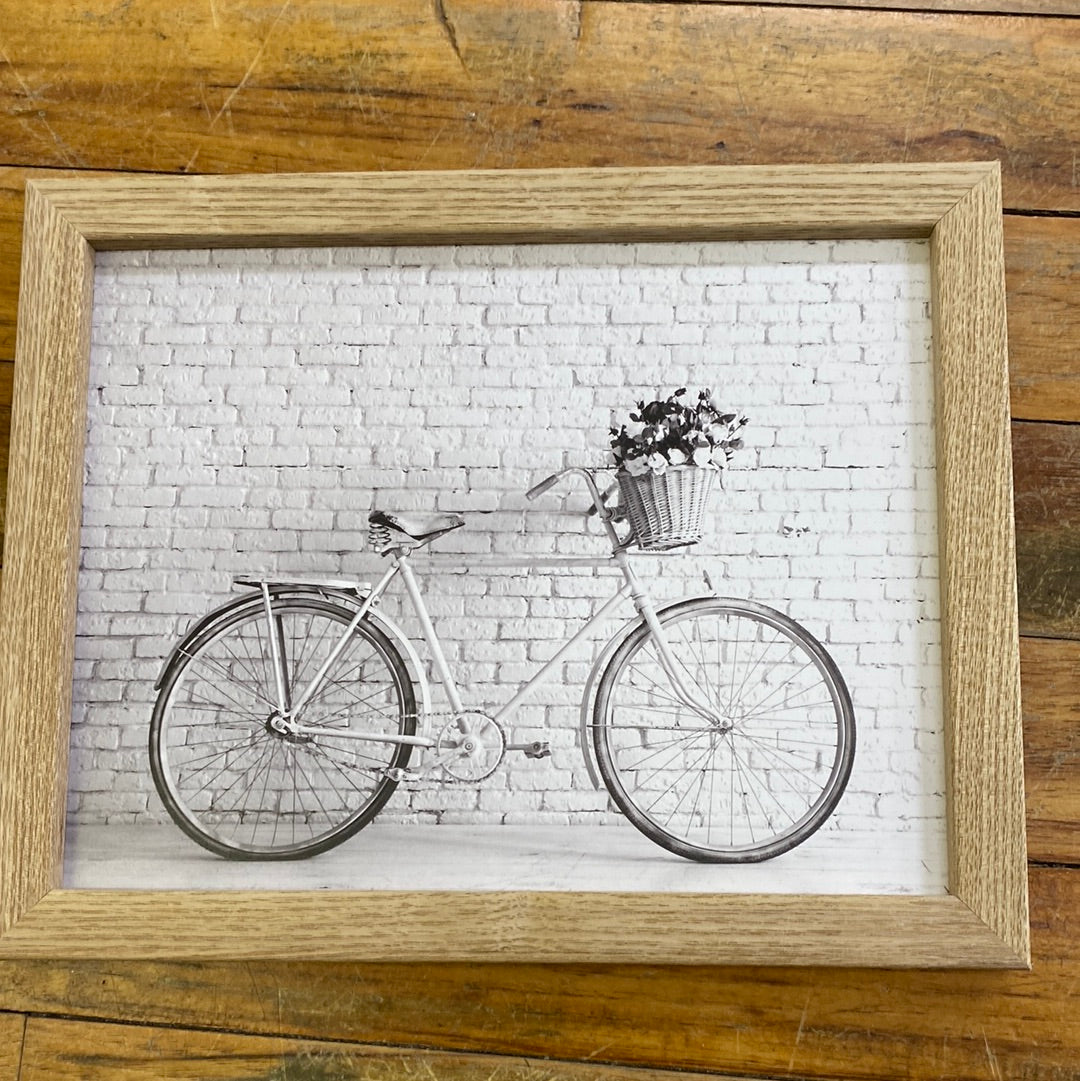 BICYCLE FRAMED PHOTO