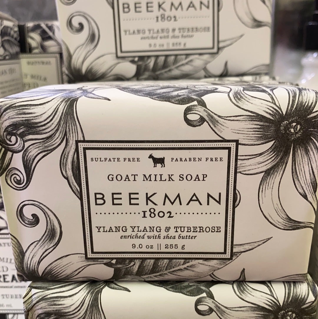BEEKMAN PURE GOAT MILK BAR SOAP/YLANG YLANG