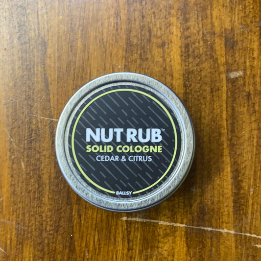 NUT RUB/CEDAR CITRUS
