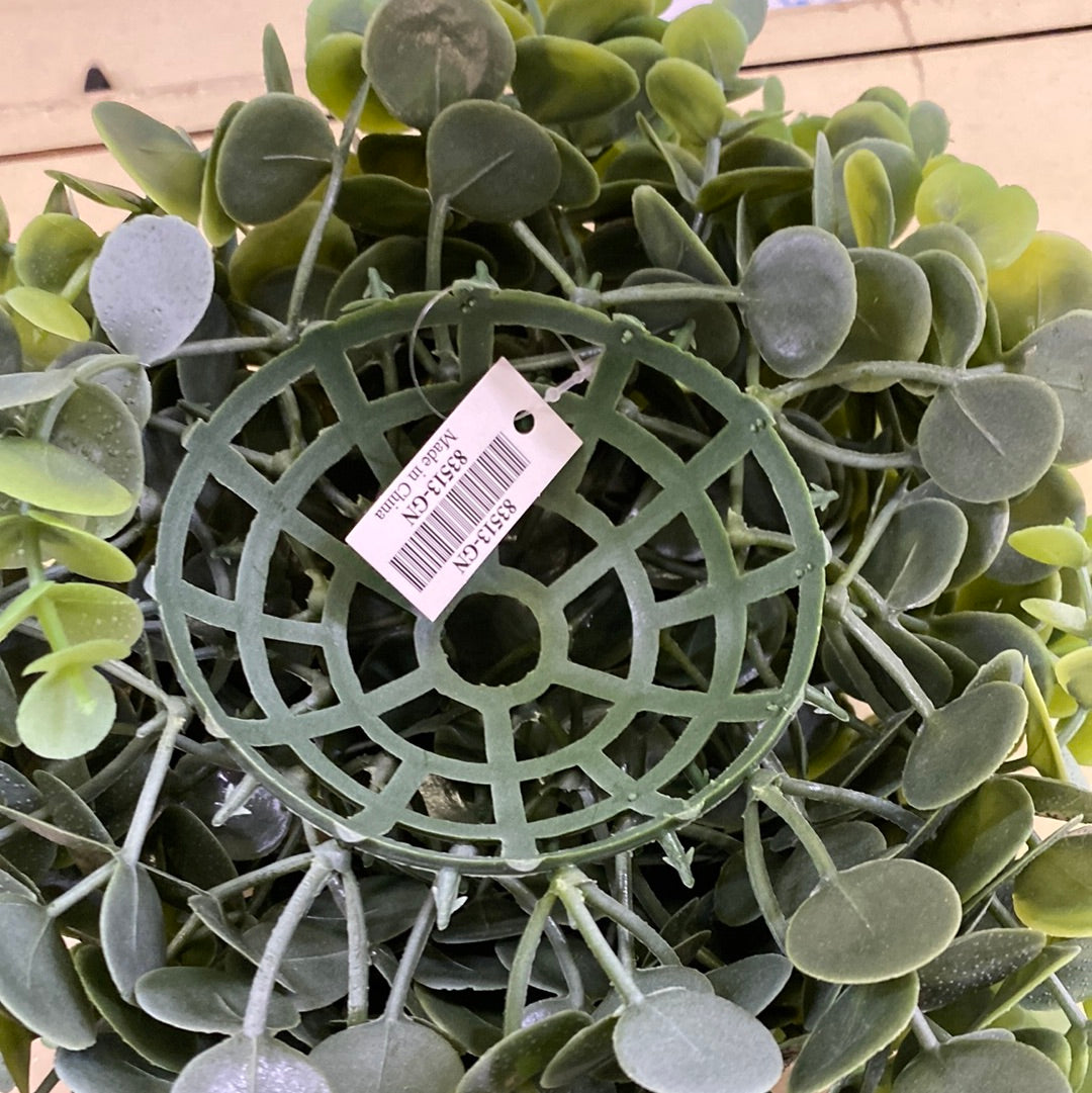 GREENERY HALF ROUND ORB