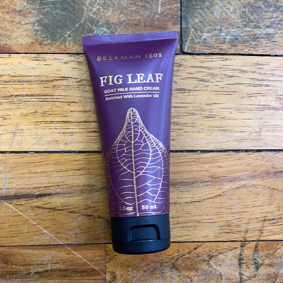BEEKMAN HAND CREAM/FIG LEAF