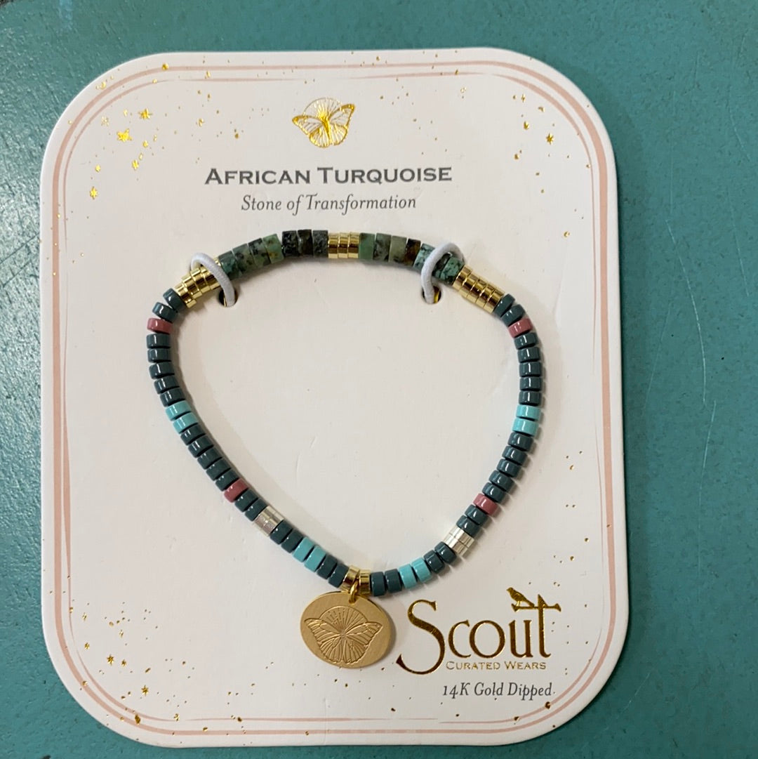 SCOUT STONE OF TRANSFORMATION/AFRI TURQ