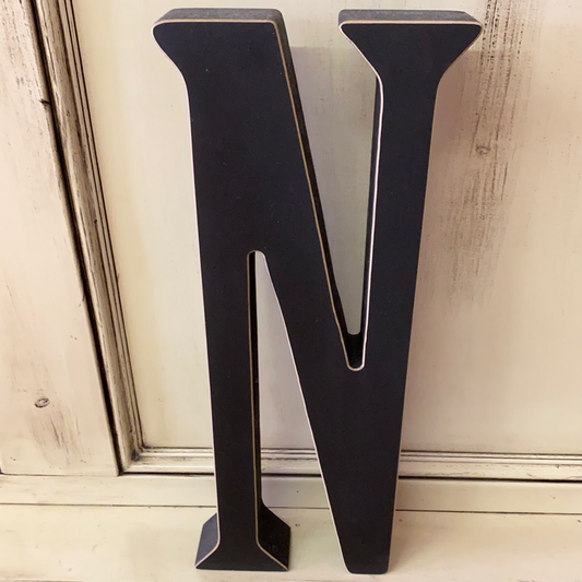 BIG BLOCK LETTER "N"