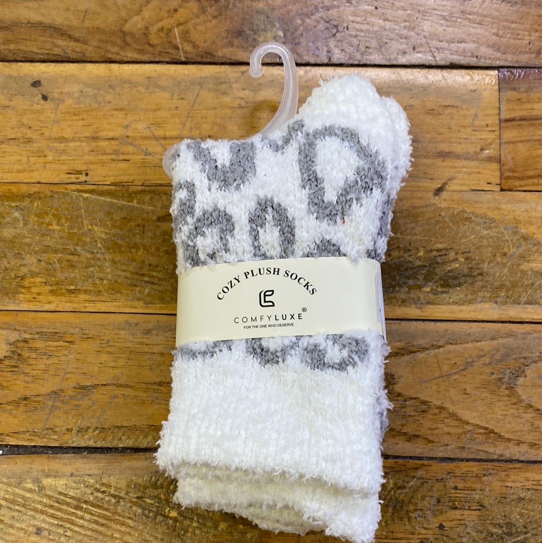 COZY PLUSH SOCKS
