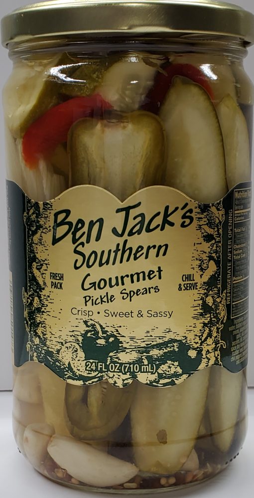 BEN JACK’S GOURMET PICKLE SPEARS