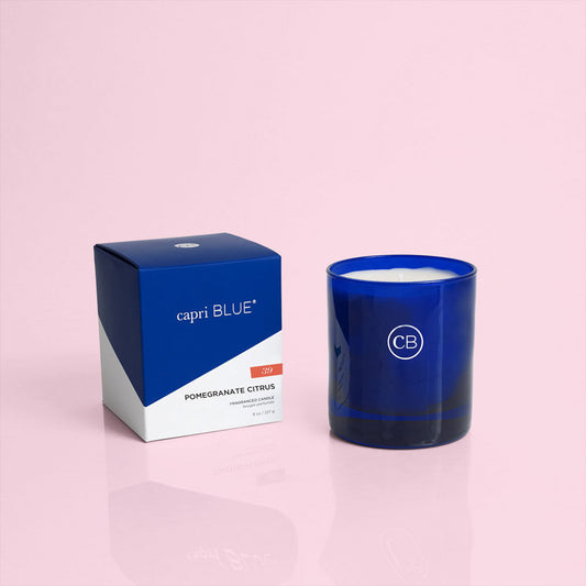 CAPRI BLUE BOXED TUMBLER /POMEGRANTE